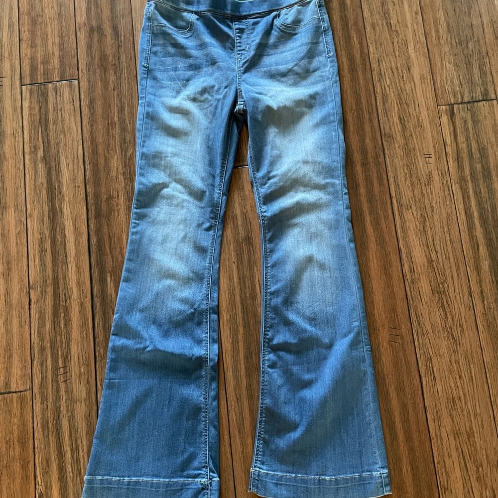Cello pull on flare jeans